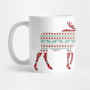 "A Moose for Christmas Mug